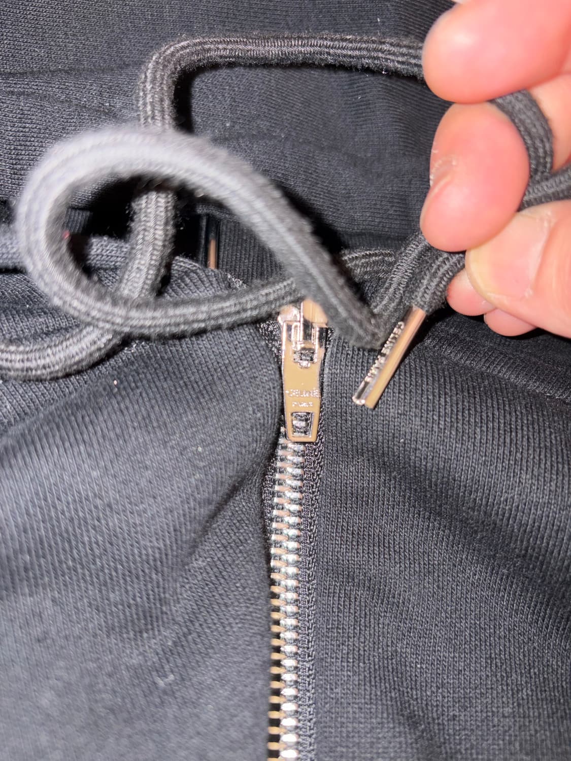 셀린느 코튼 플리스 루즈 후드 집업 상품이미지6