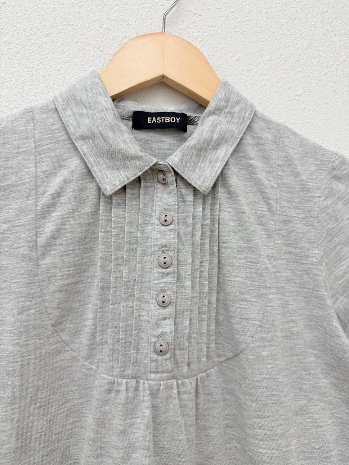 빈티지 EAST BOY 그레이 프릴 카라티 상품이미지4