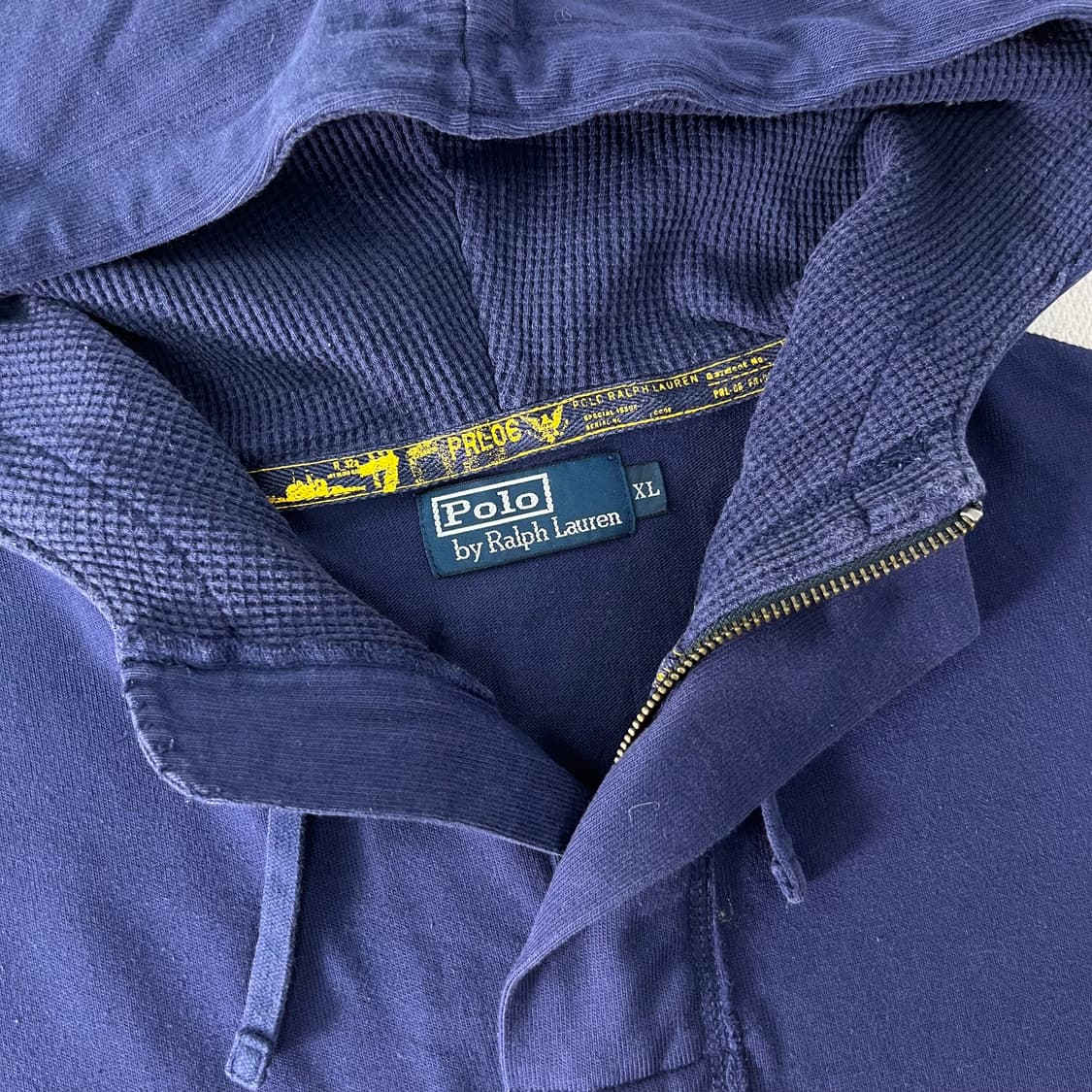 100 폴로랄프로렌 배색 반집업 후드티 상품이미지3