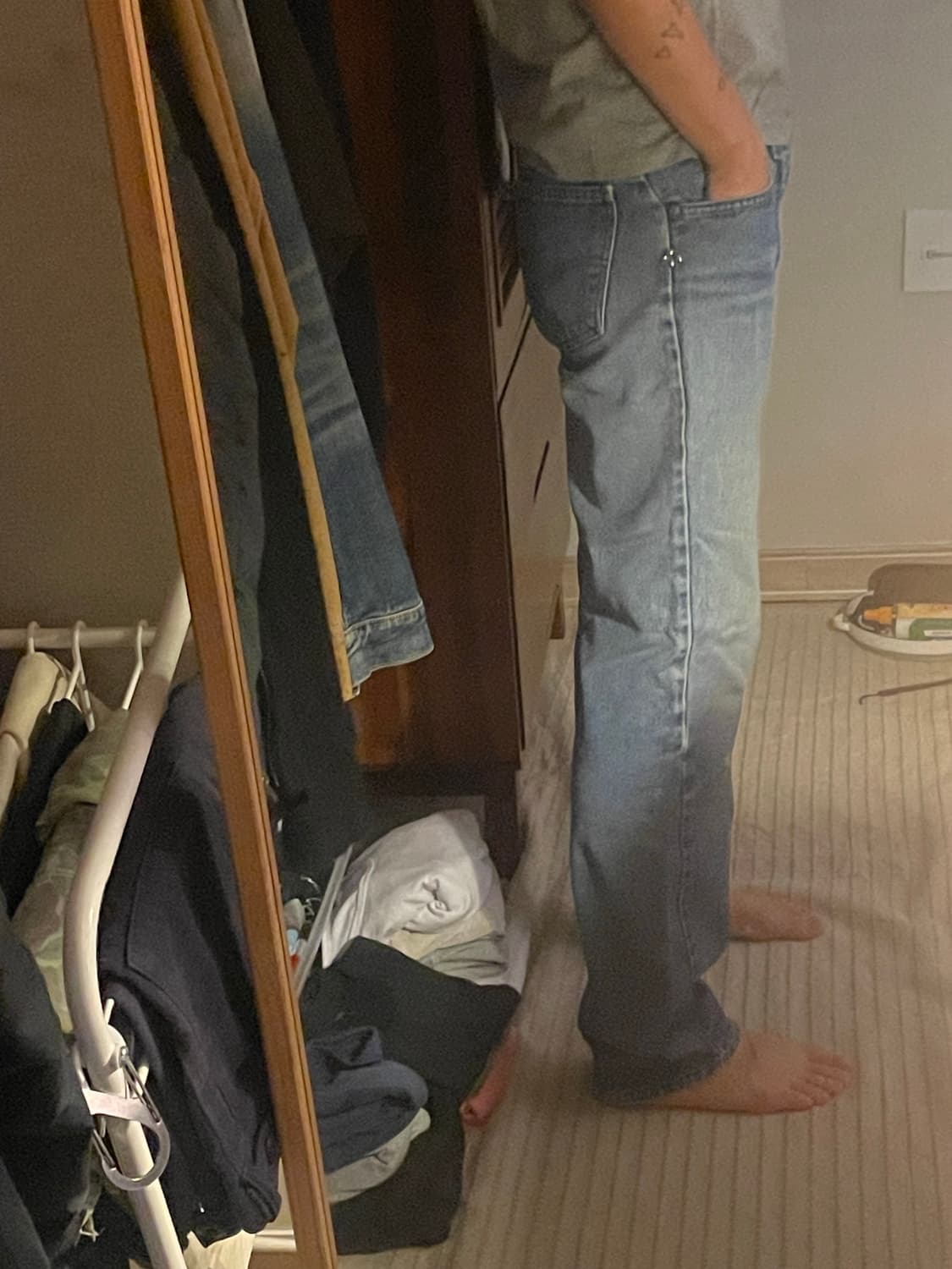 80s Levi's 506 오렌지탭 (Silver Custom) 상품이미지5