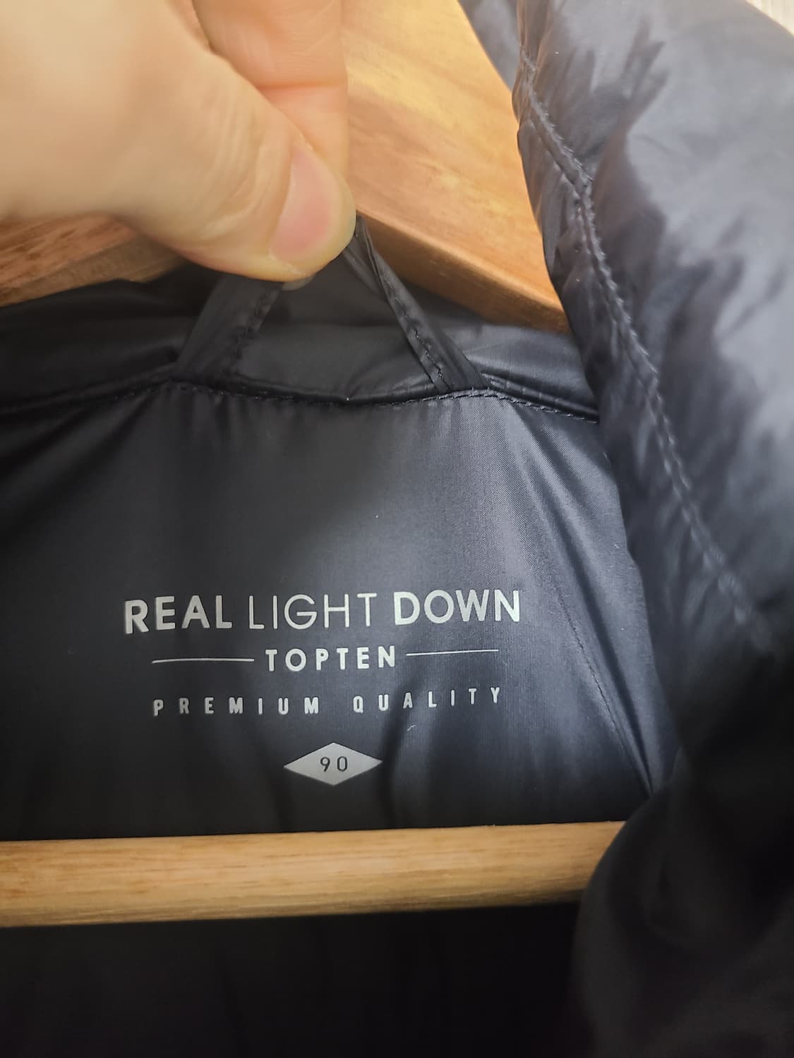 탑텐 경량 롱다운패딩90 상품이미지3