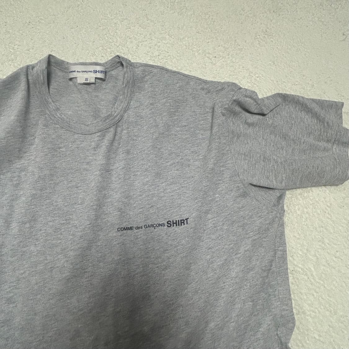 comme des garcons shirt t-shirt grey 상품이미지2