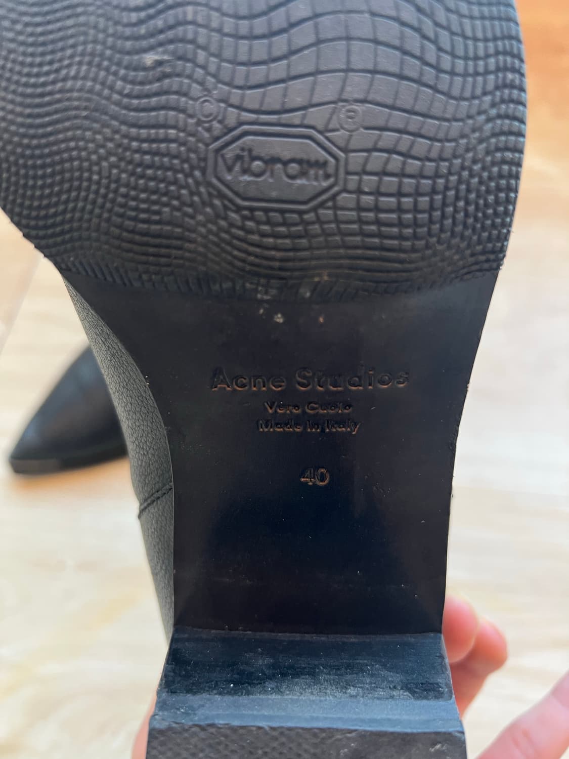 Acne studios 젠슨 실버토 부츠  상품이미지3