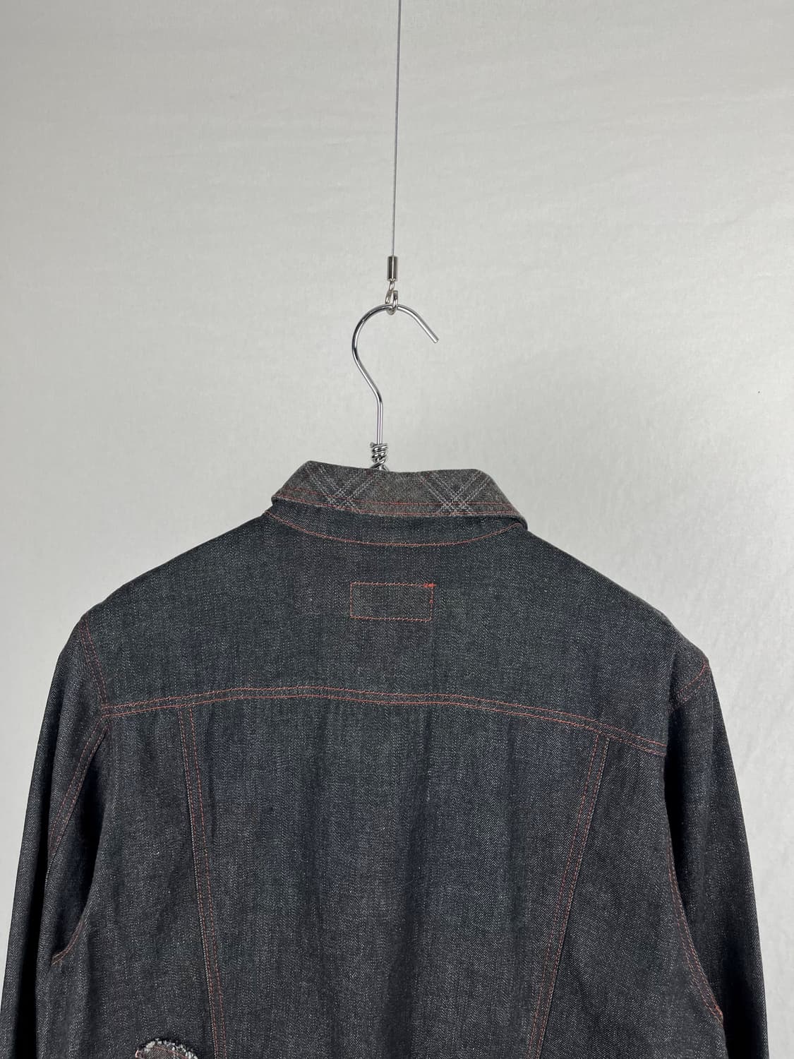 Vintage (maede in japan) 패치워크 데님 자켓  상품이미지6