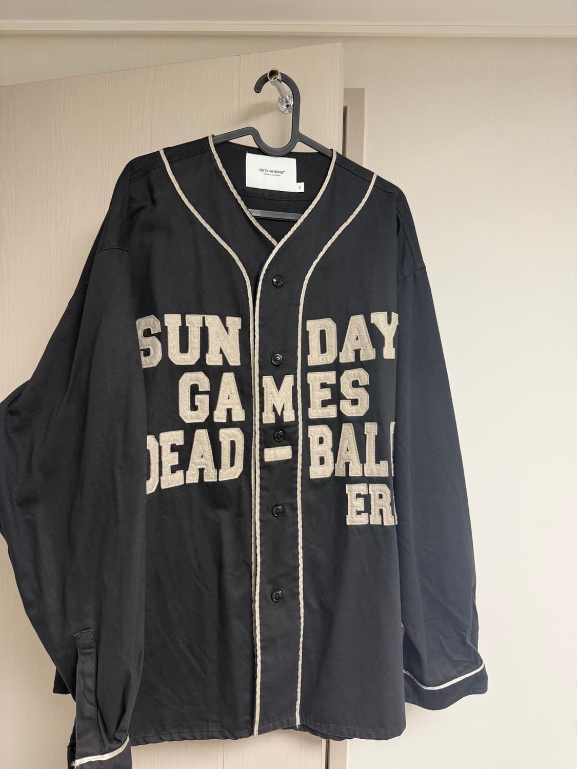 아웃스탠딩 베이스볼 셔츠 상품이미지2