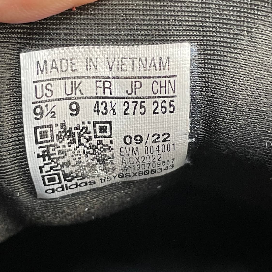 아디다스 하이퍼터프 남성 트레킹 운동화 275 상품이미지8