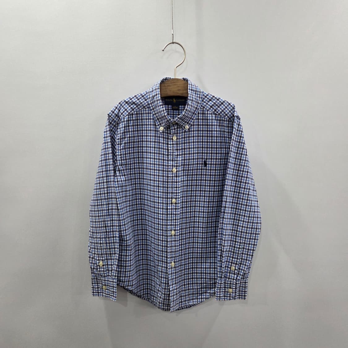 폴로랄프로렌 키즈 버튼다운 체크셔츠 6  상품이미지1