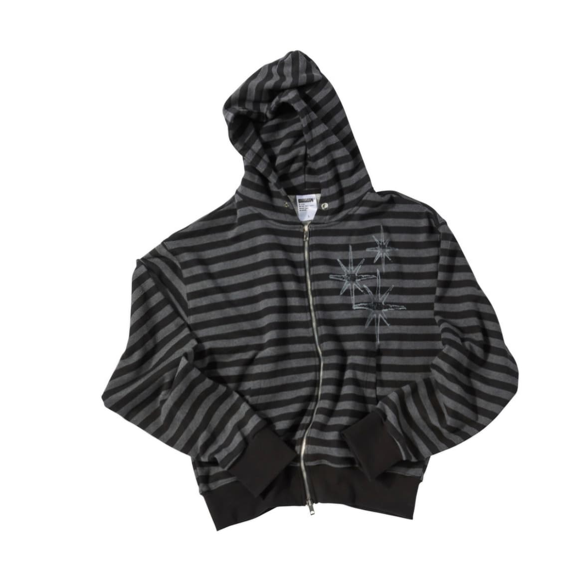 언타이틀 스트라이프 후드집업 상품이미지2