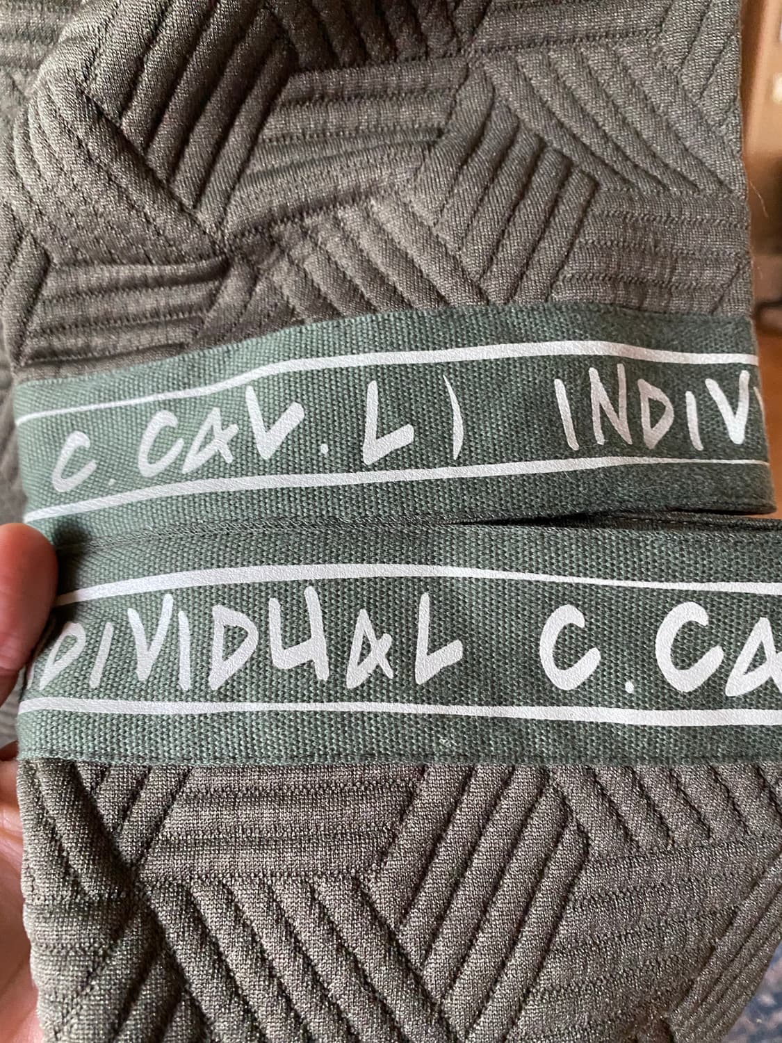 Culture Call 카키색 상의 FREE 상품이미지3