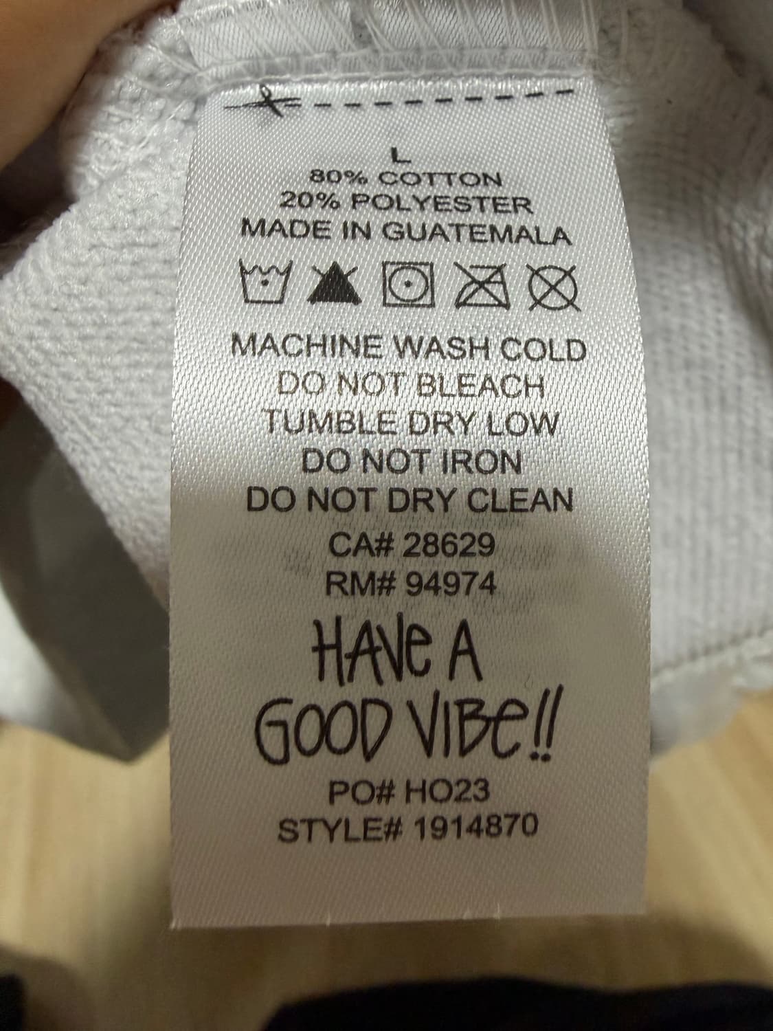 스투시 쭈리원단 베이직 맨투맨 새상품 상품이미지5