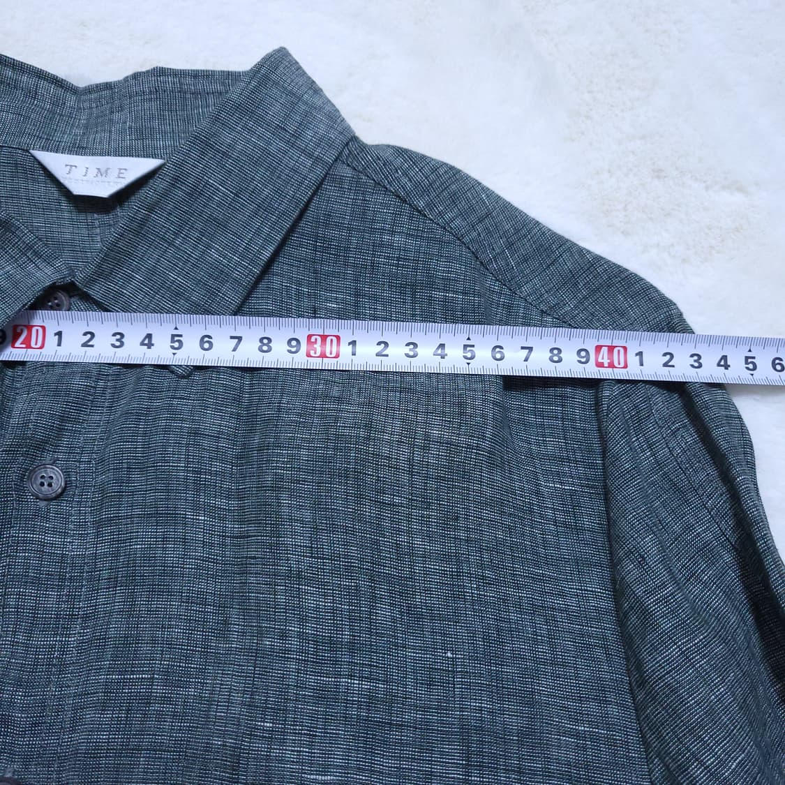 타임 남성 린넨 긴팔셔츠 100 0330 뽀샤샤 상품이미지6