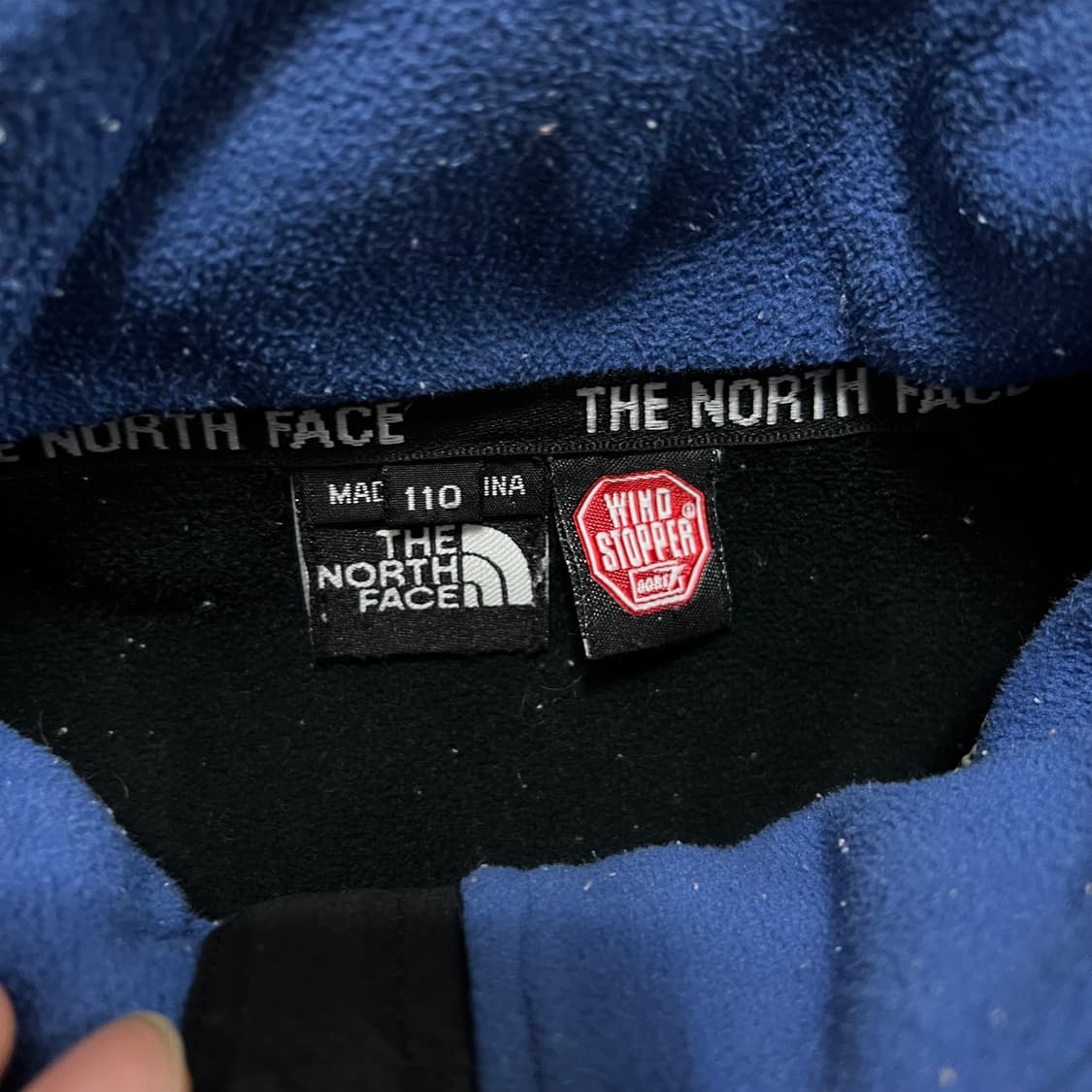 노스페이스 고어 윈드스토퍼 플리스 후리스 자켓 [블루] 2XL/110 상품이미지6
