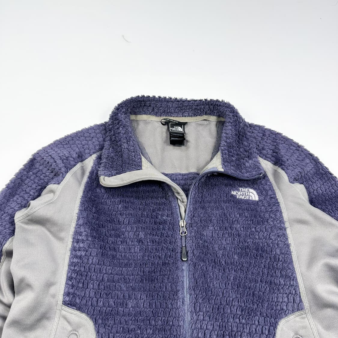 노스페이스 여성 후리스 퍼플 그레이 여성L 상품이미지2
