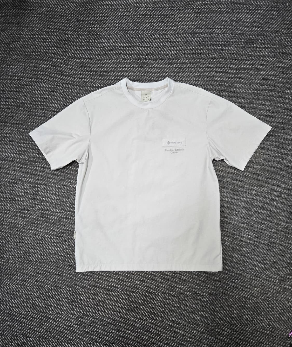 스노우피크 25ss 반팔 티셔츠 상품이미지1