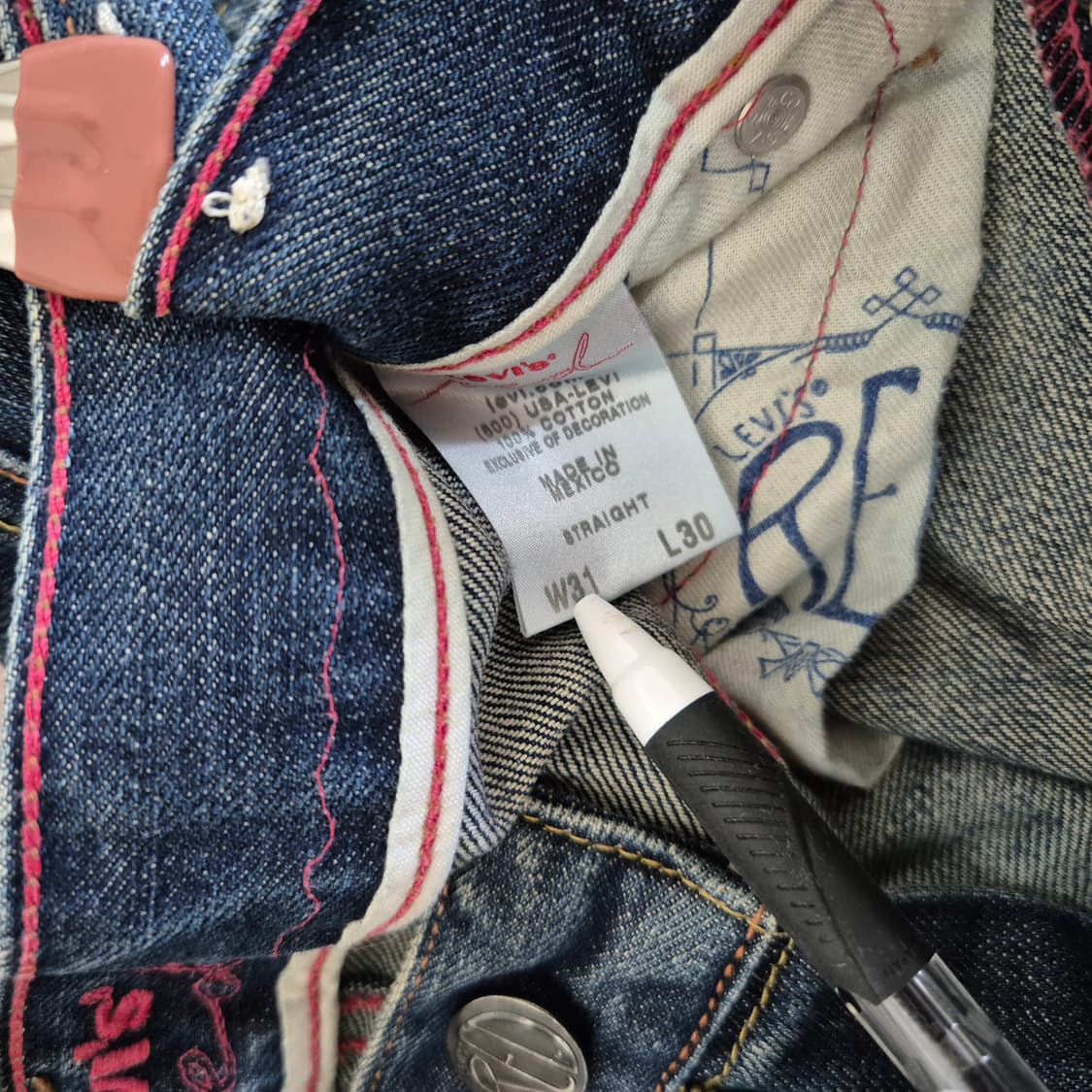 00s made in maxico 리바이스 부츠컷 상품이미지7