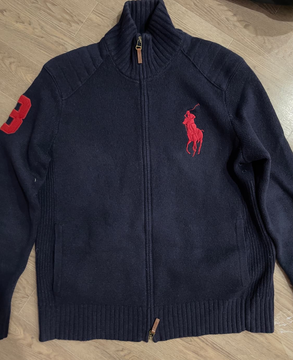 폴로 랄프로렌 램스울 투웨이 집업 #3 상품이미지5