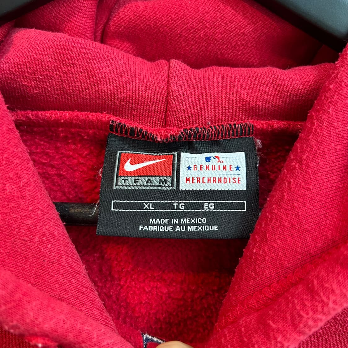 00s 나이키 레드 삭스 후디 상품이미지3