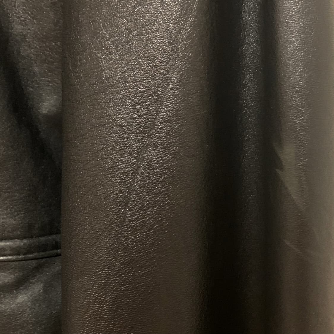 [빈티지] 블랙 가죽 레더 자켓 (퍼 탈부착) 상품이미지6