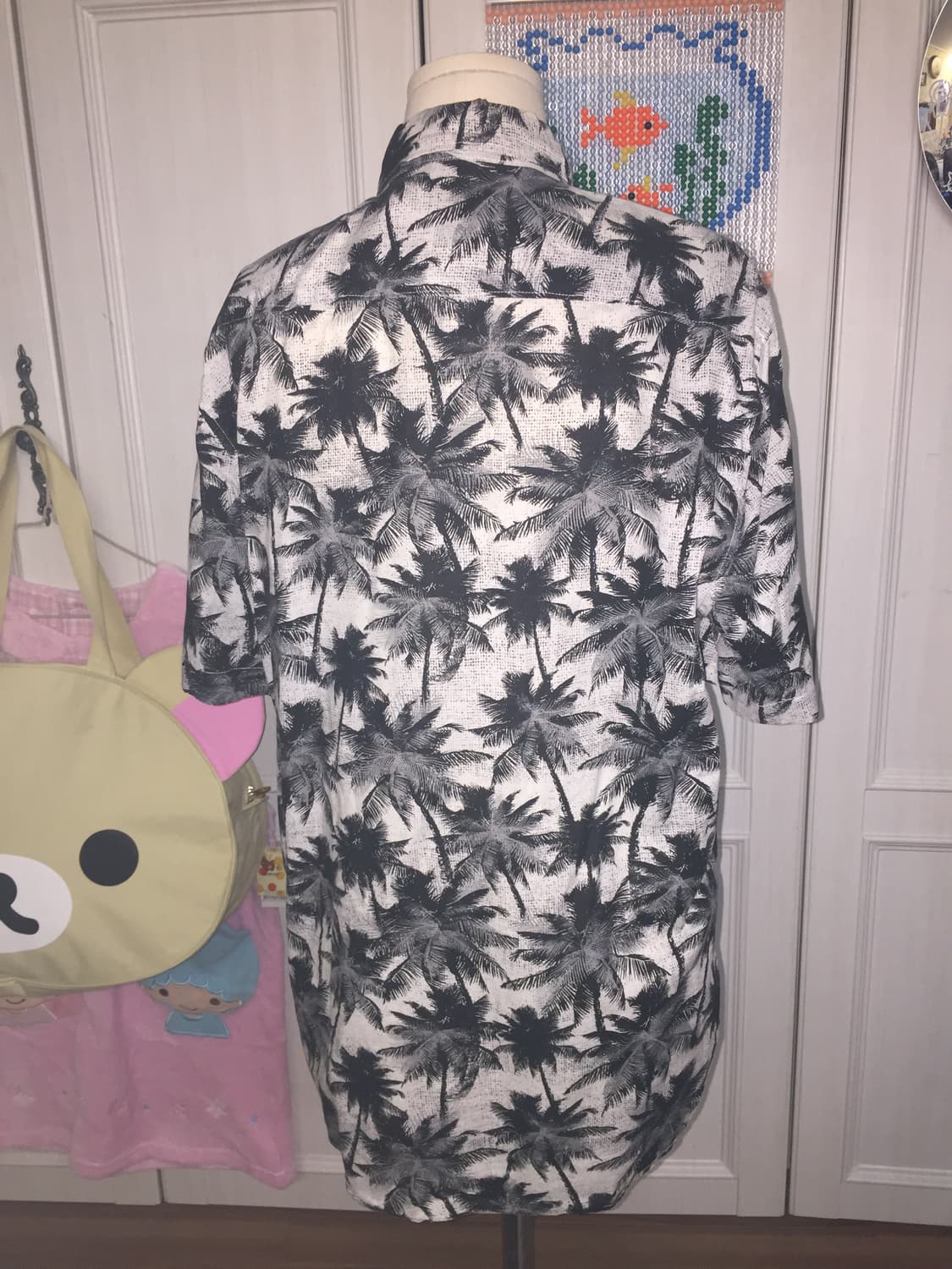 H&M 에이치앤엠 하와이안 야자수 셔츠 상품이미지2