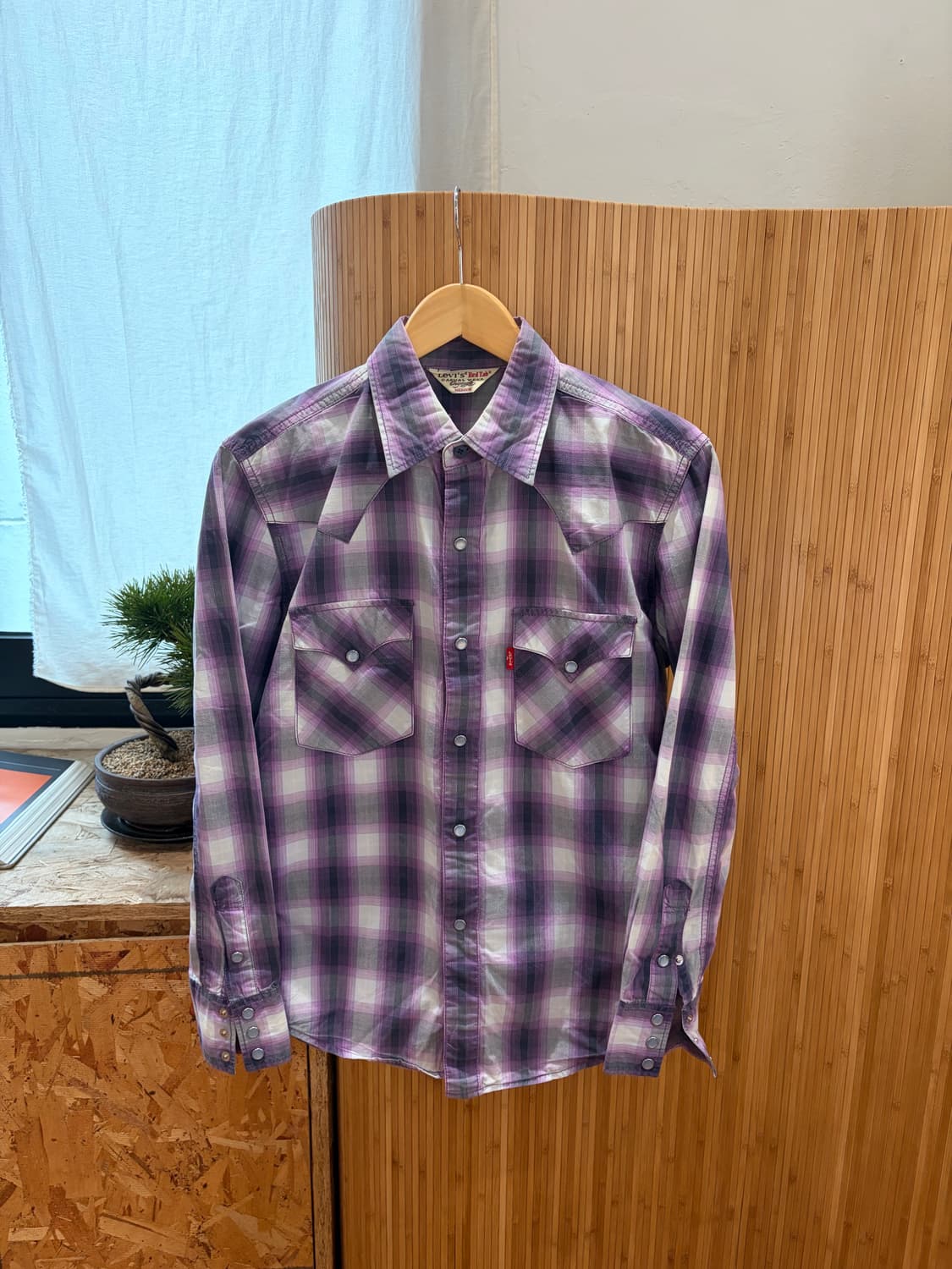 00s Levi's Western Shirt 상품이미지5