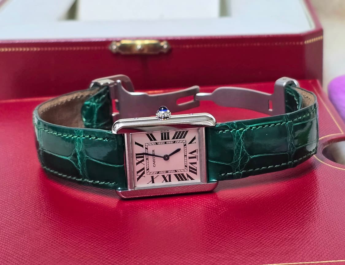 까르띠에 탱크솔로 스틸 스몰 시계 정품 상품이미지4