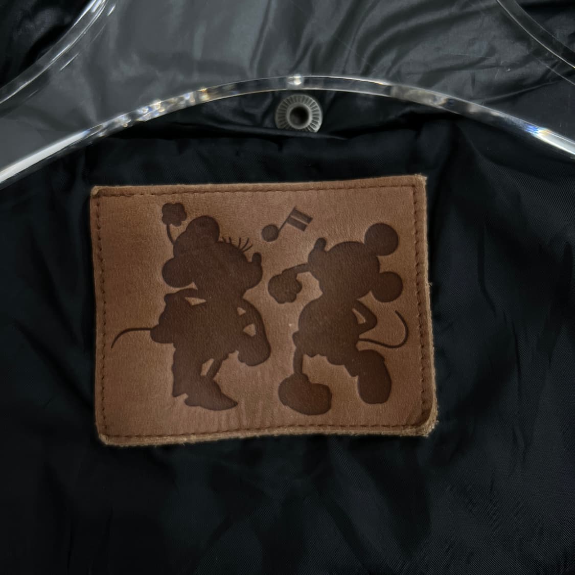 Disney 디즈니 블랙 미키마우스 크롭 패딩 M 상품이미지3