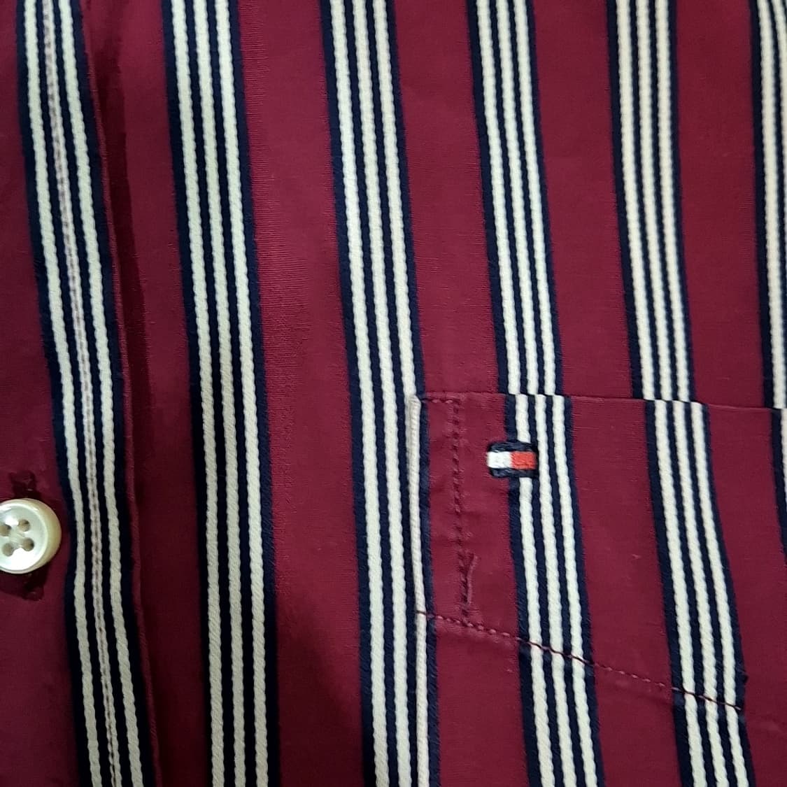 타미힐피거 빅로고 스트라이프 셔츠 상품이미지4