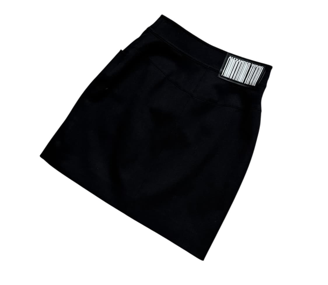 알렉산더 왕 2017AW 엠블리시드 스트레치 스냅 스커트 상품이미지4