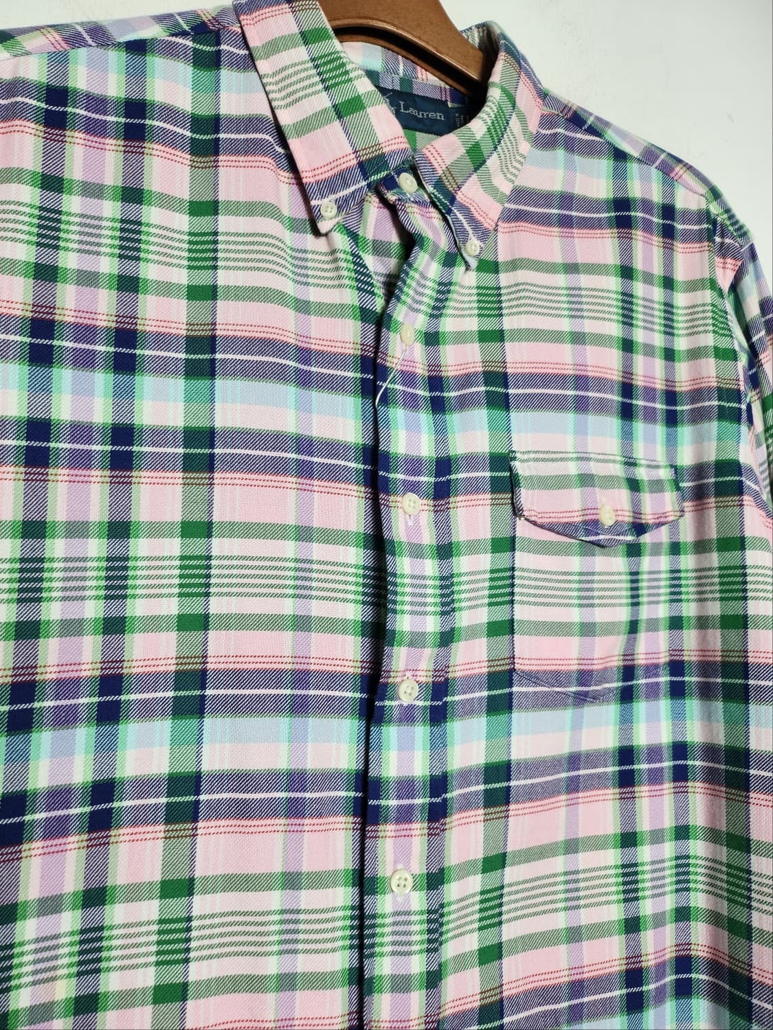 L 폴로 랄프로렌로렌 체크셔츠 상품이미지3