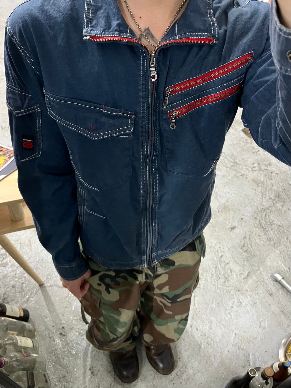 Hummer work jacket 상품이미지4