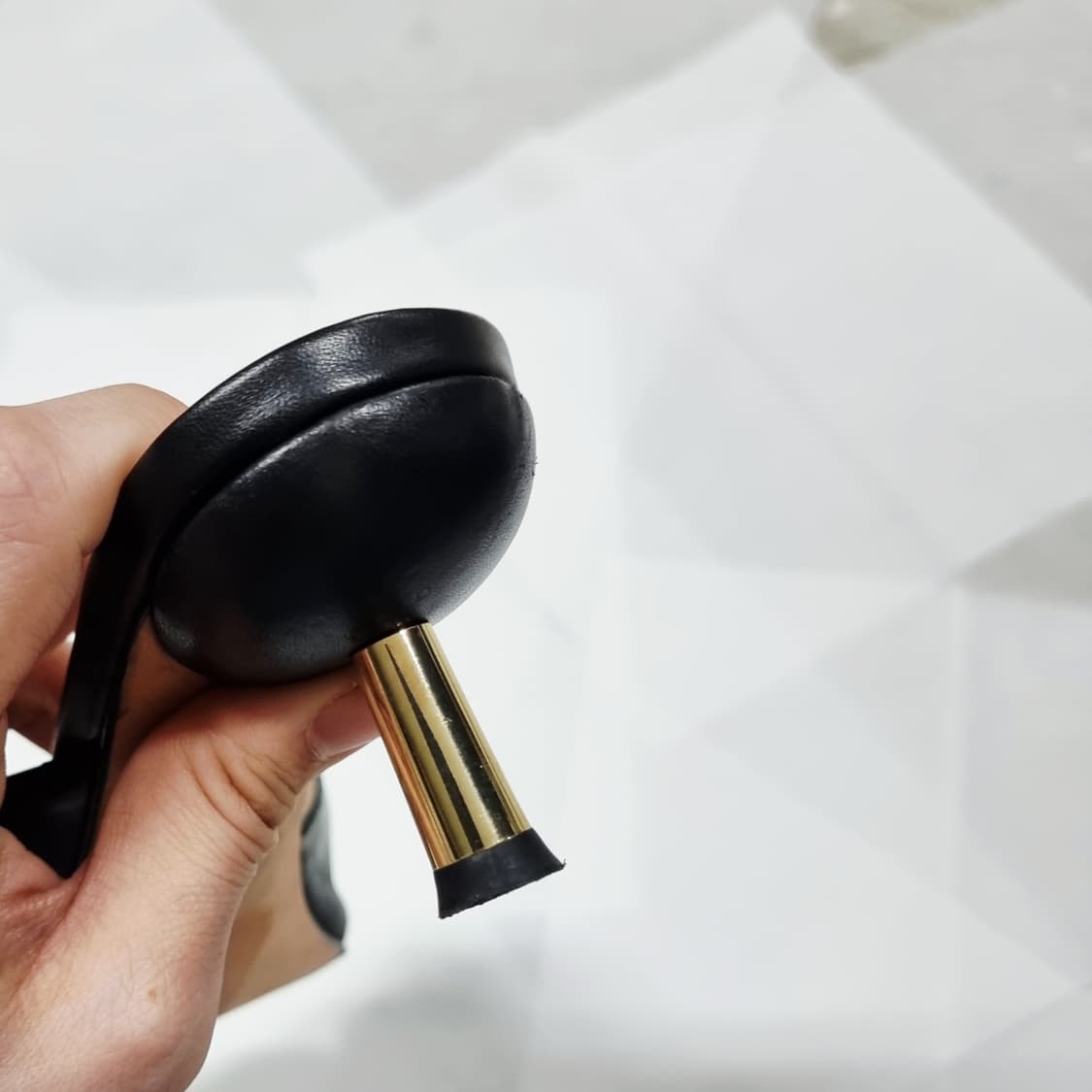 발리 Bally 가죽 샌들 키튼힐 구두 슈즈 (38/250) 상태최상 상품이미지8