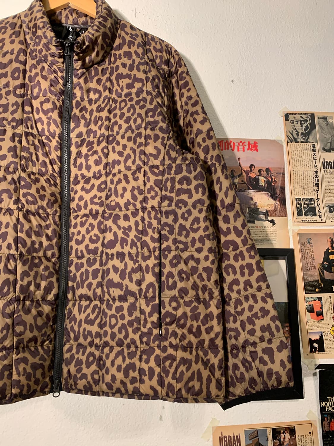 타이온 레오파드 패딩 상품이미지5