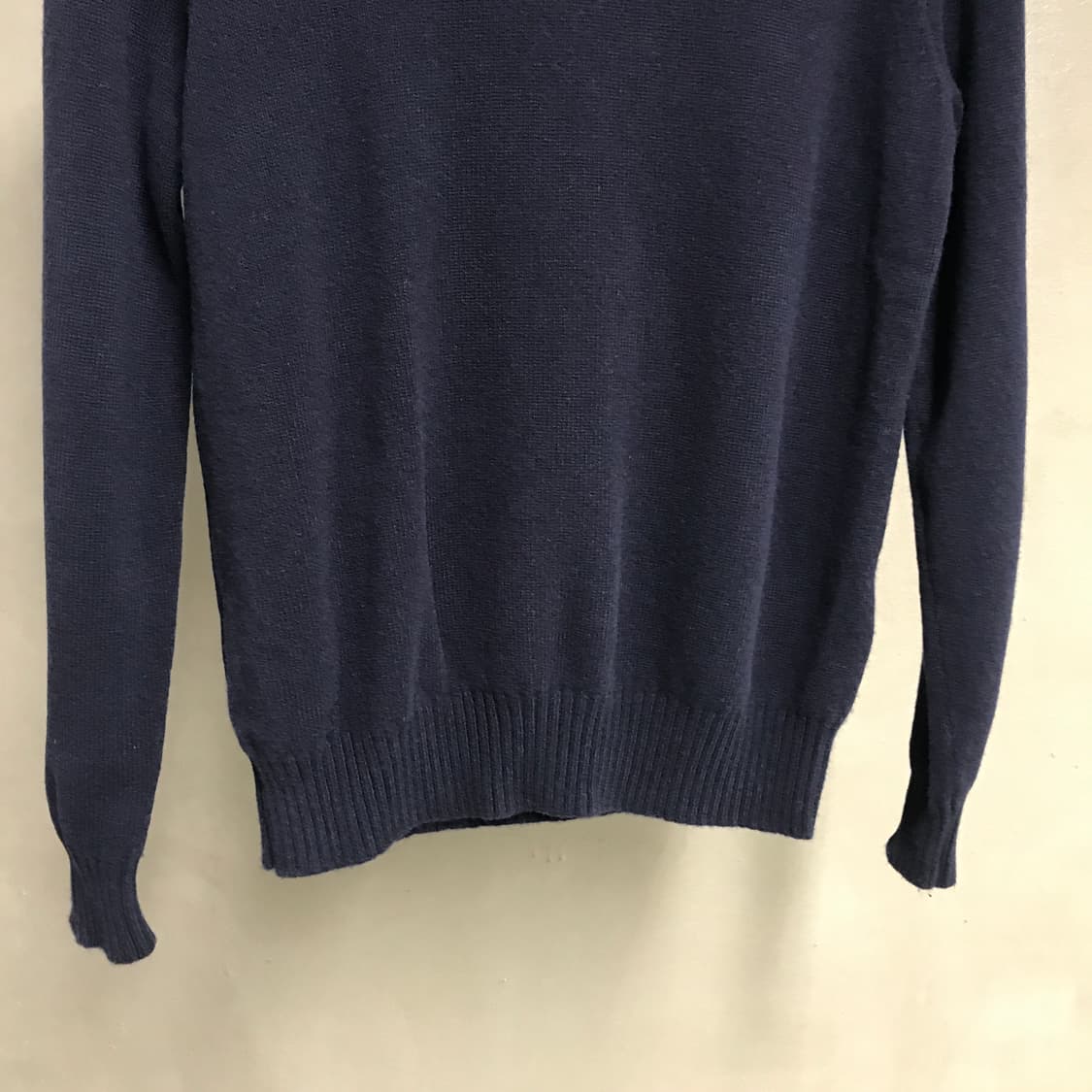 폴로 랄프로렌 QR 니트 네이비 M 상품이미지3
