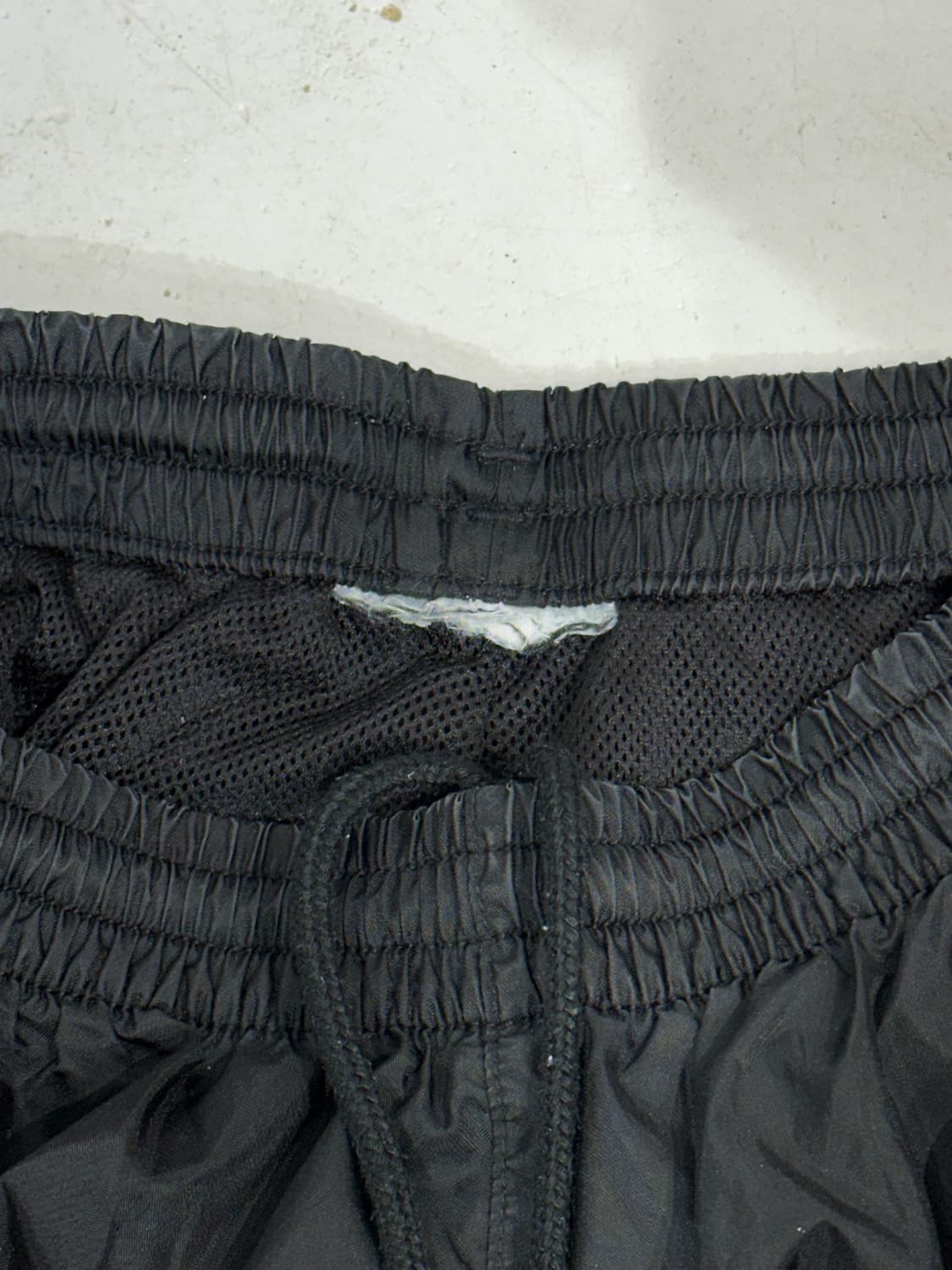 아디다스 블랙 와이드 화이트 삼선 스몰 로고 트랙 팬츠 추리닝 바지  상품이미지7