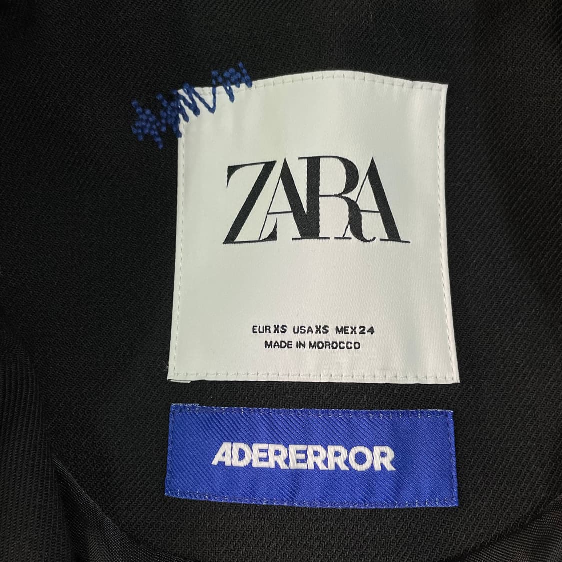 자라 아더에러 양모 블루종 자켓 상품이미지4