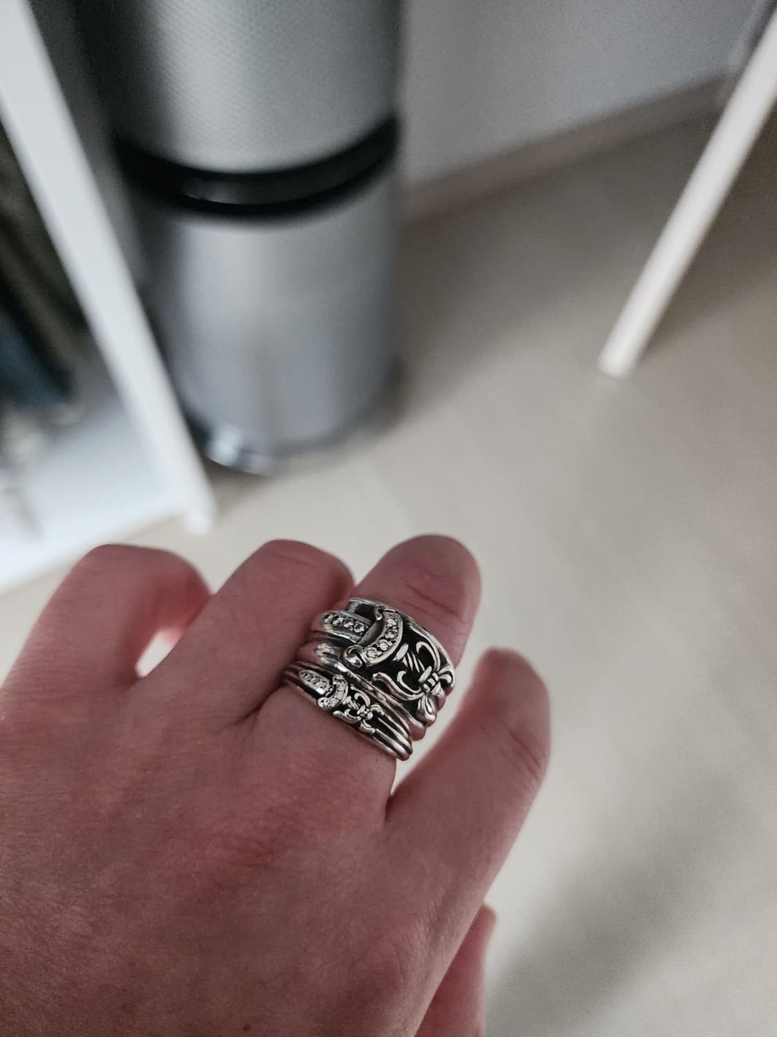 [US9]크롬하츠 베이비대거링 풀파베 상품이미지8