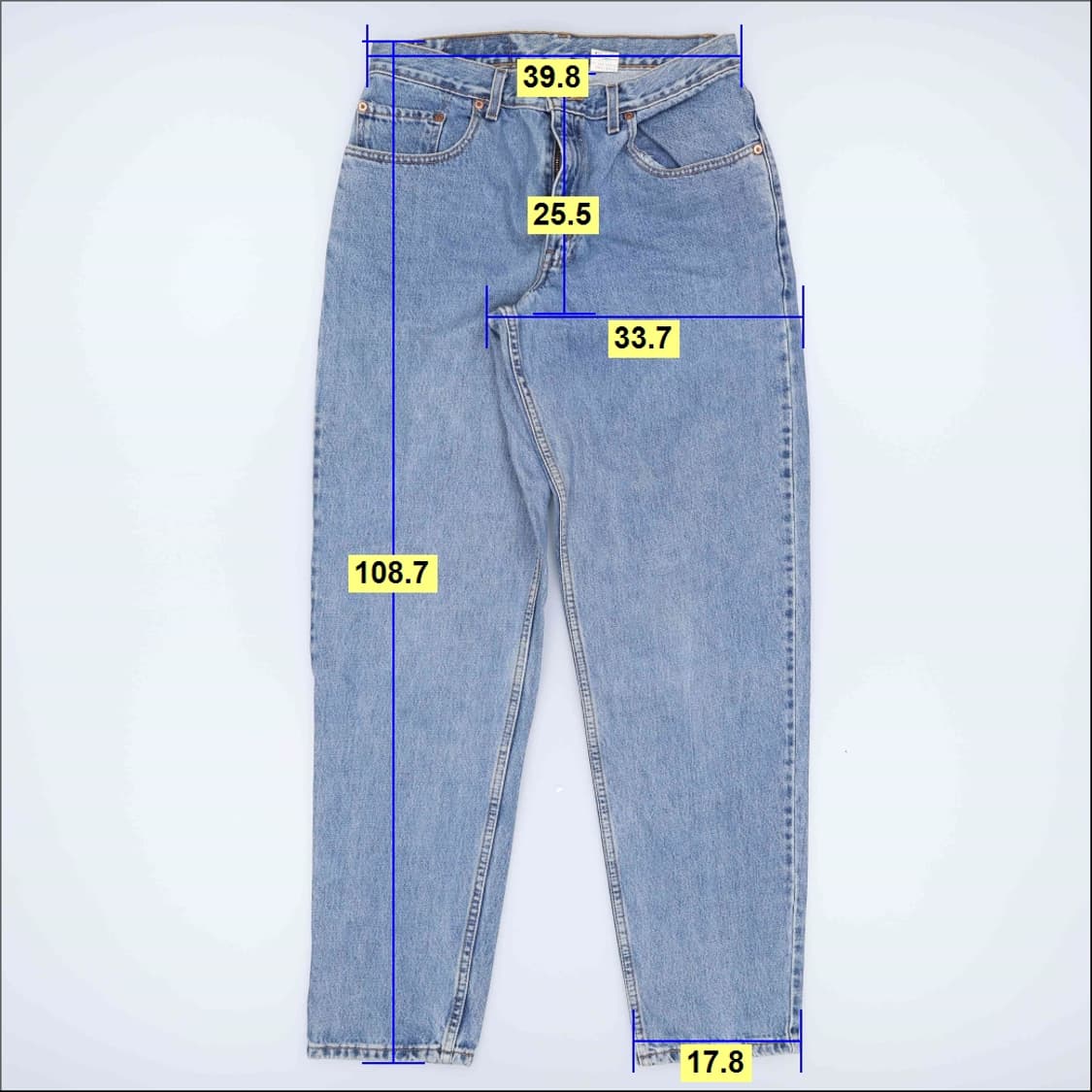 W32L34 리바이스 560 데님팬츠 0213H1 상품이미지8