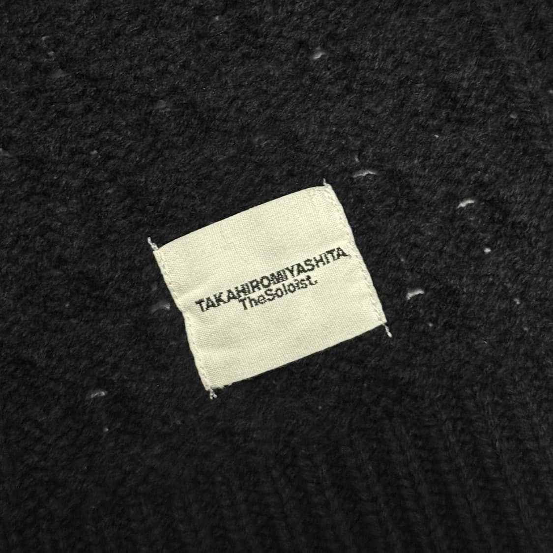 타카히로 미야시타 더 솔로이스트 19fw 벌룬 니트 상품이미지3