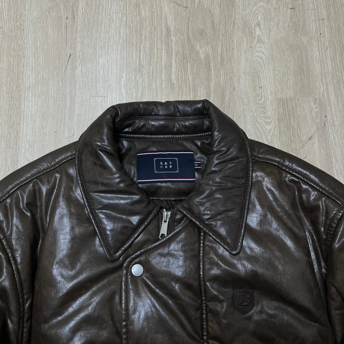 로맨틱크라운 ROMANTIC CROWN 봄버자켓 브라운 S(90) 상품이미지4