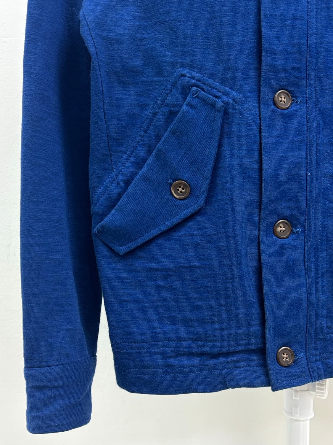 빈티지 블루 하이넥 후드집업 자켓 상품이미지8