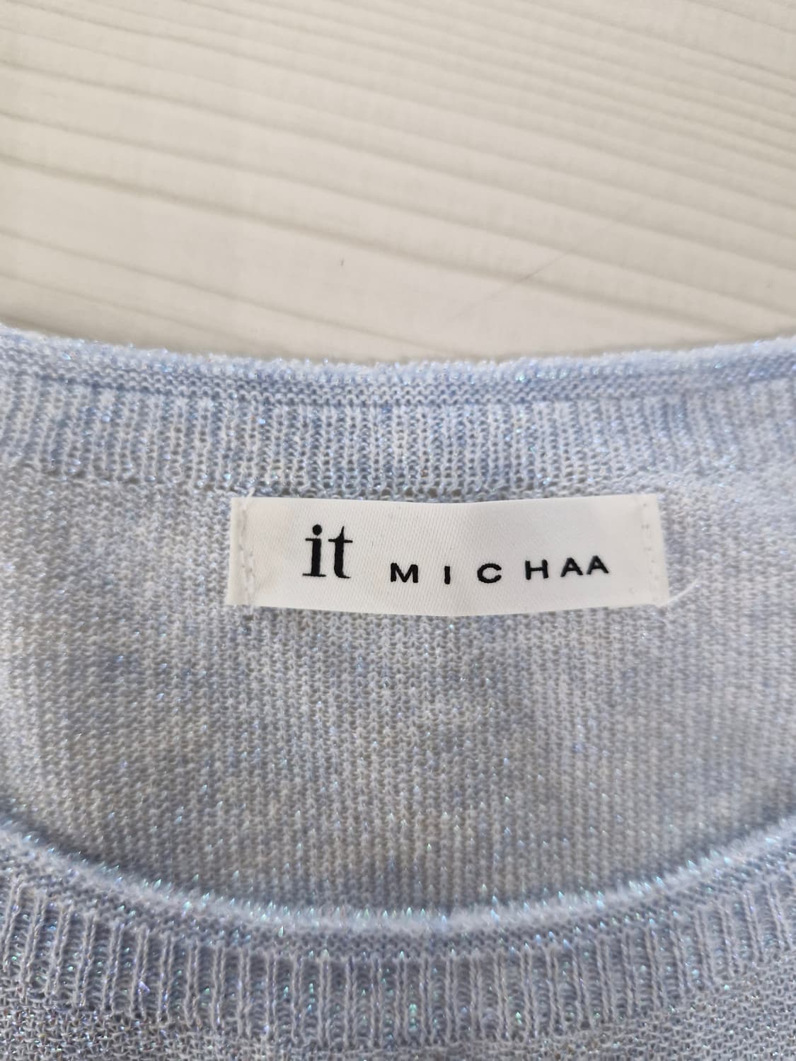 it MICHAA 잇미샤 24S/S 메탈니트 풀오버(66) 상품이미지6