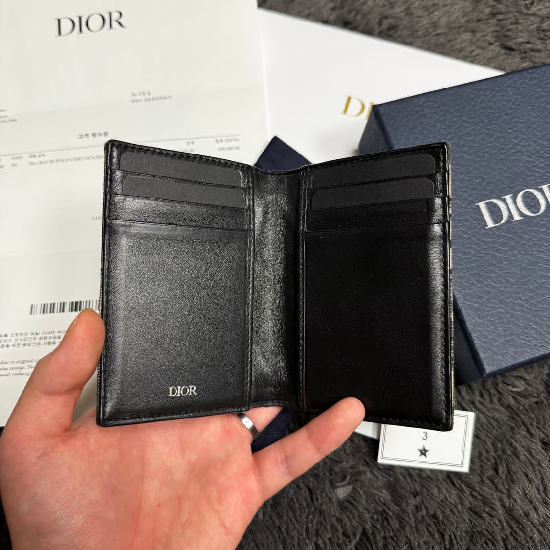 [ 새상품급 ] 디올 오블리크 오거나이저 풀구성 상품이미지7