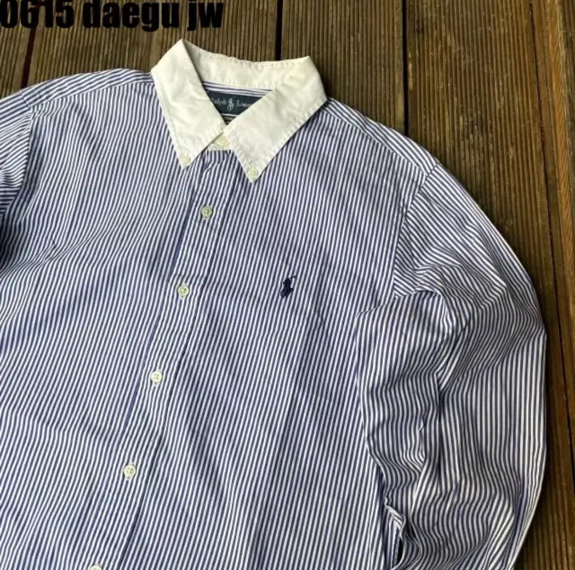 폴로 랄프로렌 스트라이프 셔츠 L 상품이미지2