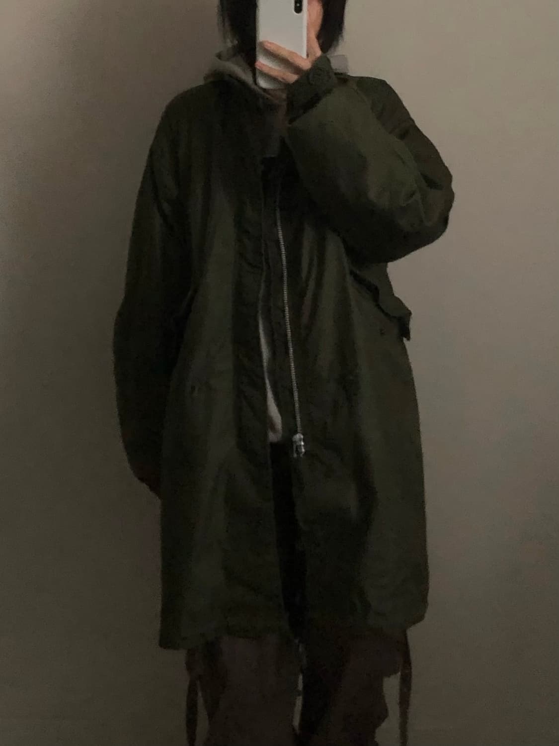 오리지널 M-65 피쉬테일 은지퍼 개파카 상품이미지1