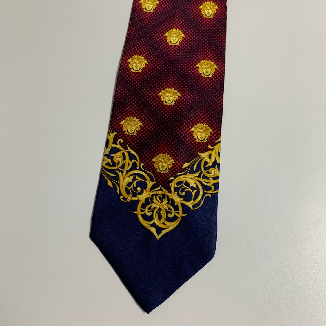 베르사체(VERSACE) 로고플레이 명품넥타이 이태리 100실크 A+ 상품이미지10