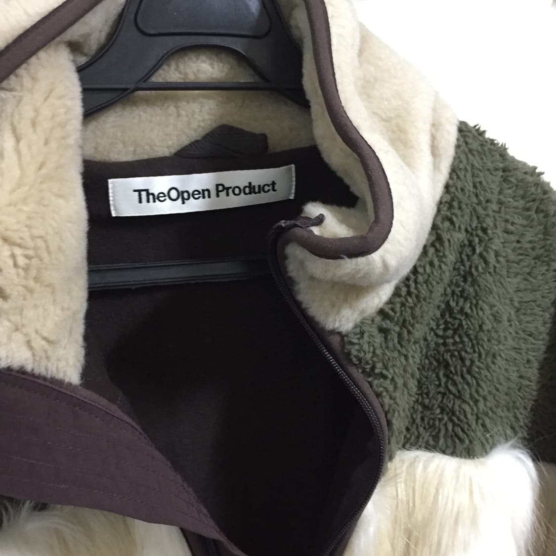 오픈와이와이 더오픈프로덕트 퍼 자켓 후리스 상품이미지3