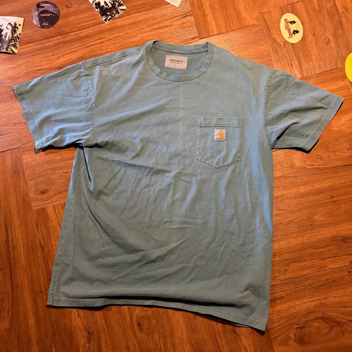 CARHARTT 칼하트 에메랄드 포켓 티셔츠 L 상품이미지3