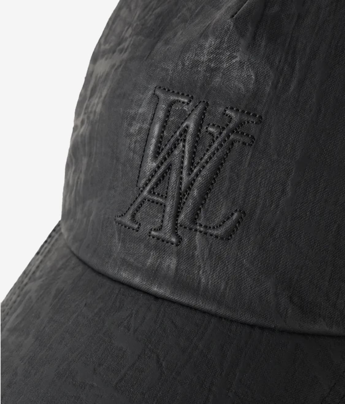 우알롱 레더 딥 시그니처 로고 볼캡  (품절) 상품이미지2