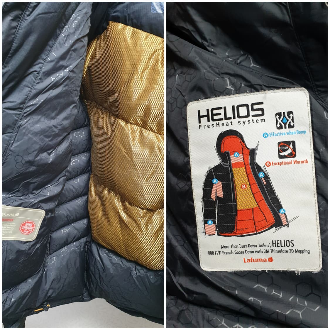 [남100] 라푸마 준대장급 헬리오스 구스패딩800 상품이미지8