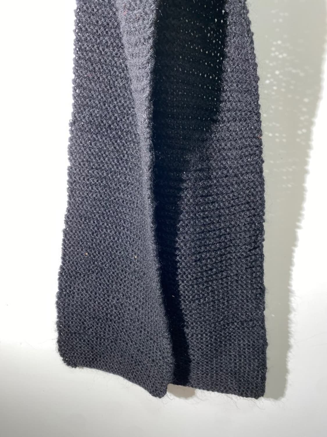 빈티지 블랙 머플러 상품이미지2